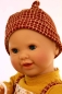 Preview: Schildkröt Schnullerbaby Lenchen 37 cm, blaue Augen
